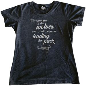 🩶 Vanderpump Las Vegas Tee Lisas famous "Throw Me To The Wolves" tagline size M